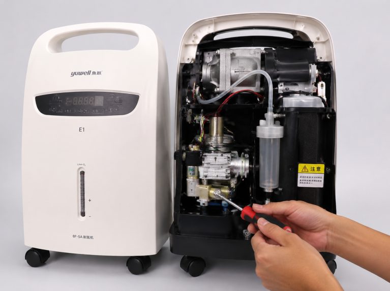 新余鱼跃制氧机E1/E2/E3/E4故障代码维修