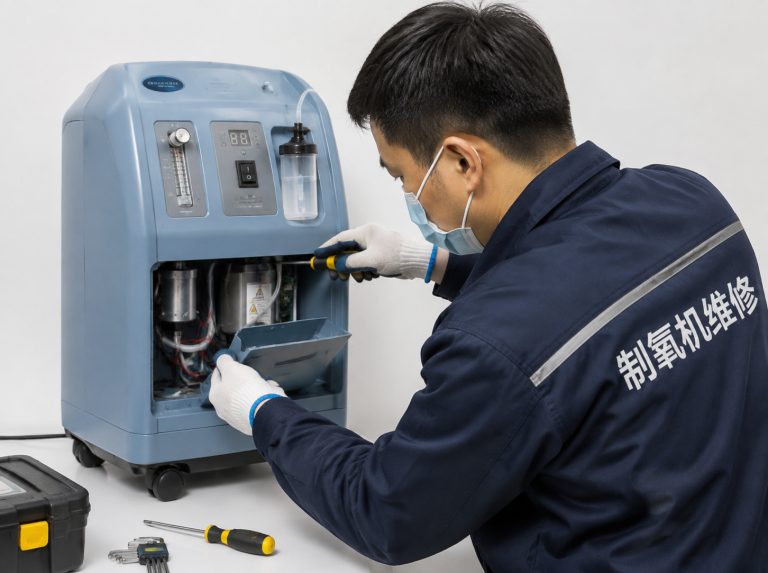 新余飞利浦伟康制氧机低氧浓度报警维修